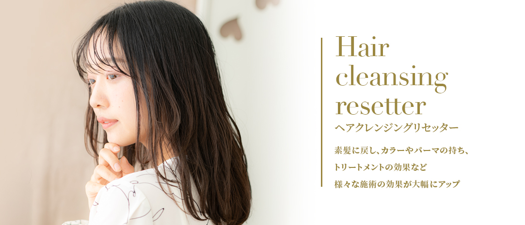 ヘアクレンジングリセッター