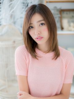 岩崎 志保 ストレート Straight Cover Hair モデル企画 公式 カバーヘアー あなたのなりたいと似合うをcoverする美容室 美容院